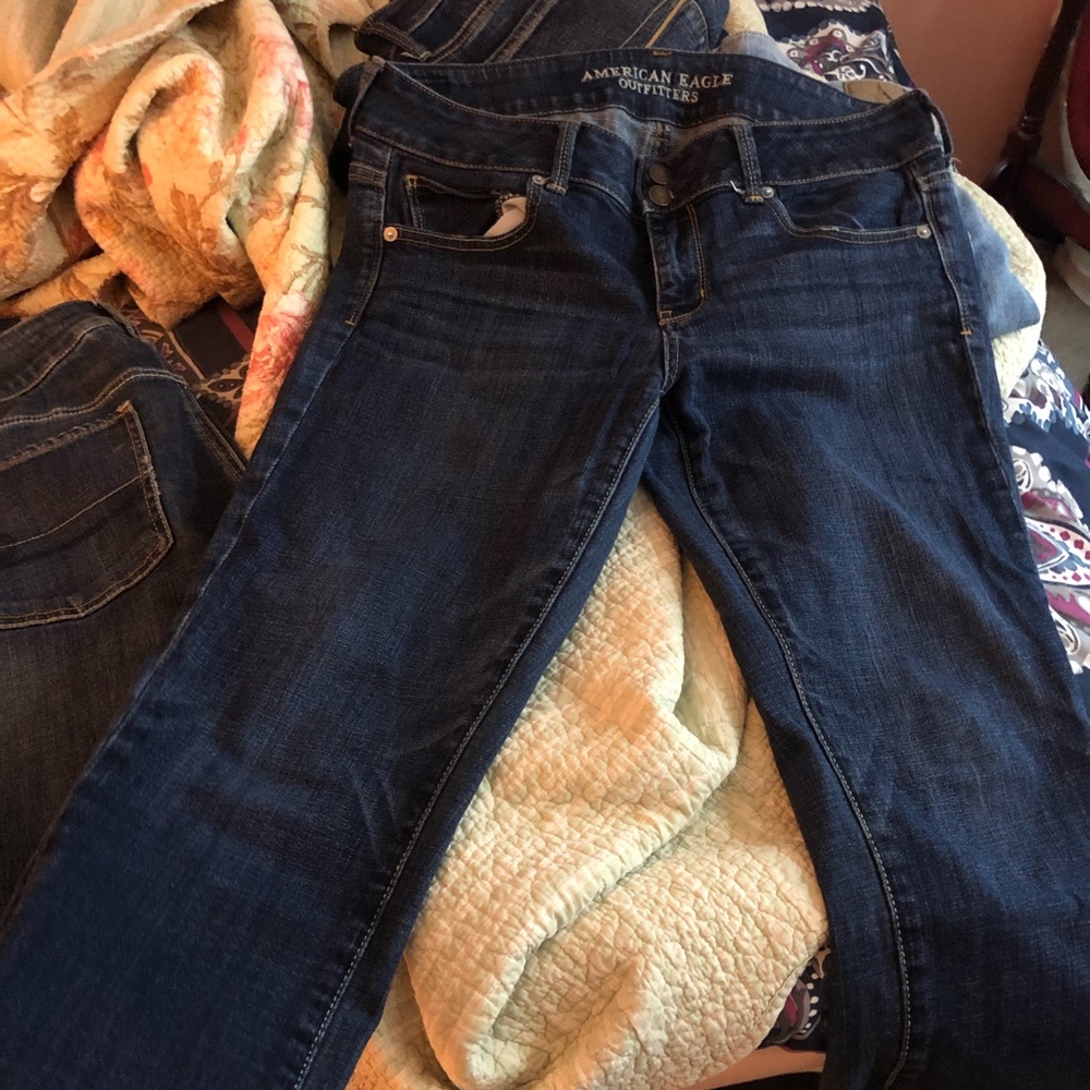 American eagle crop jeans